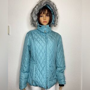 FERA Women’s Waterproof  Mid-Lenght ThermoLite Plus Insulation Jacket Size 10